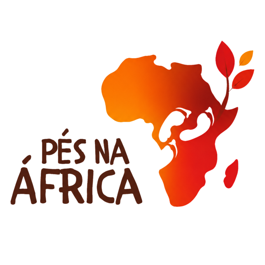 Pés na África